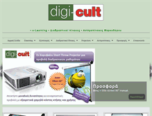 Tablet Screenshot of digi-cult.com